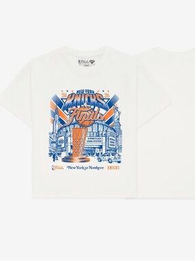New York or Nowhere Knicks Finals Graphic Tee - White